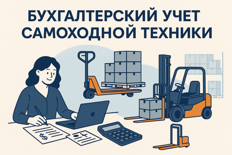 Бухгалтерский учёт самоходной и складской техники: как выбрать ОКОФ, амортизационную группу и установить срок полезного использования